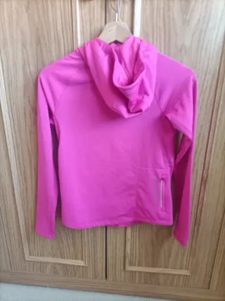 Cortavientos Trekking Mujer Rosa