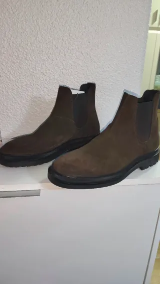 Botines Massimo Dutti Piel Hombre Talla 42