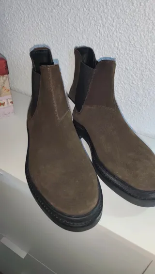 Botines Massimo Dutti Piel Hombre Talla 42