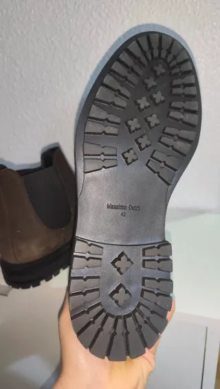 Botines Massimo Dutti Piel Hombre Talla 42