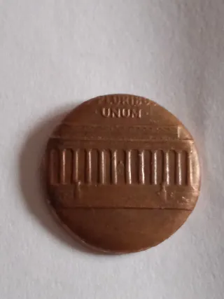 MONEDA 1 CENTAVO LINCOLN.19??.MAL RECORTADA.