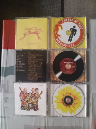 Lote 6 CDs Jarabe de Palo