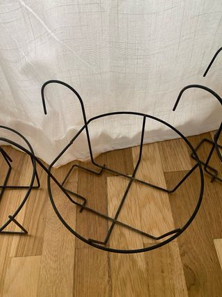 3 Colgadores para macetas