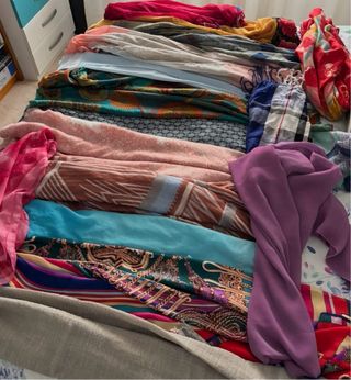 Lotto 16 Sciarpe e Foulard Multicolore