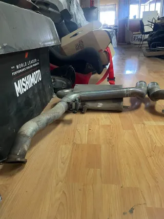 Escape con Válvulas Cayman S 987