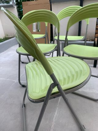 Set 6 sedie pieghevoli Panted Design studio GB