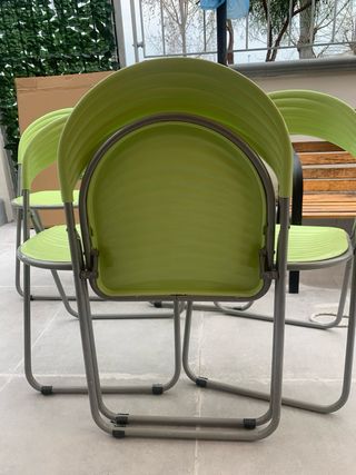 Set 6 sedie pieghevoli Panted Design studio GB
