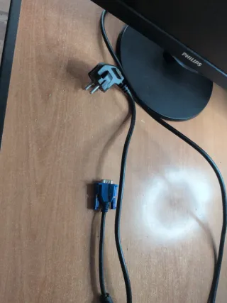 Monitor Philips LED + Cavi