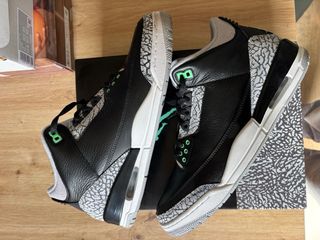 Air Jordan 3 Retro Negra y Azul Celeste