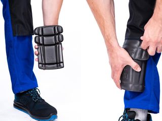 1 paio di ginocchiere in schiuma flessibile per lavoro