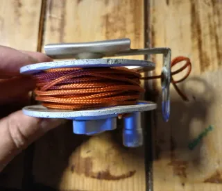 Carrete fusil de pesca