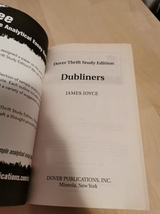 Dubliners Thrift Study Edition