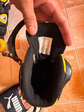 Patines Rollerblade Niños Negro/Amarillo