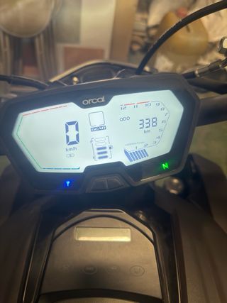 Orcal Naked 125 . 338 km .