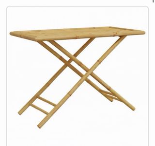 Conjunto mesa y sillas plegables Bambú Jardín