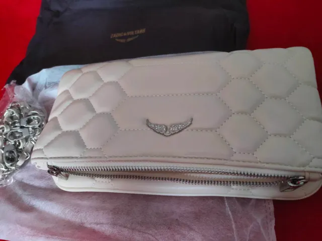 Bolso bandolera Rock Crema