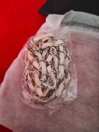 Bolso bandolera Rock Crema