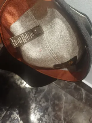 Gorra Loro Piana Cachemira Negra
