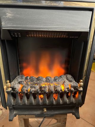 Calefactor estilo chimenea