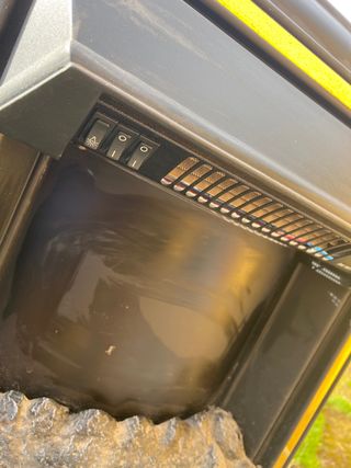 Calefactor estilo chimenea