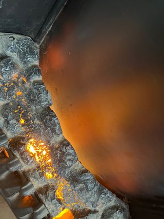 Calefactor estilo chimenea