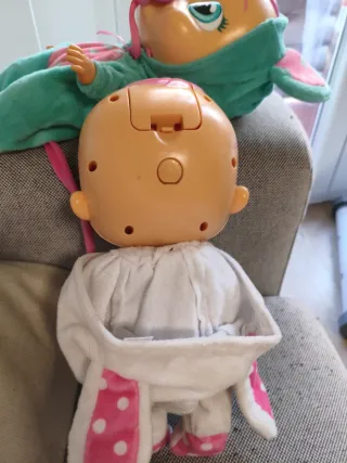 Bebés Llorones Ratón y Conejo