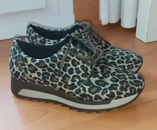 Zapatillas de leopardo