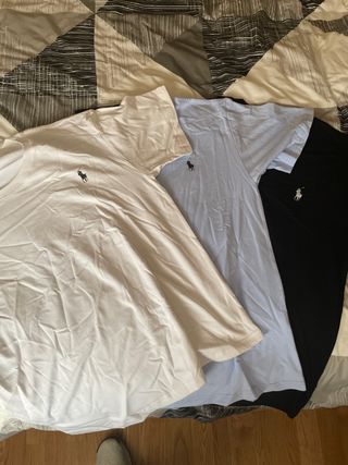 3 Camisetas Polo Ralph Lauren