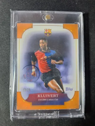 Kluivert 17/25 Topps Forever Moments