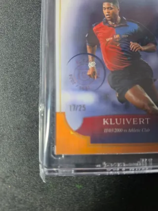 Kluivert 17/25 Topps Forever Moments