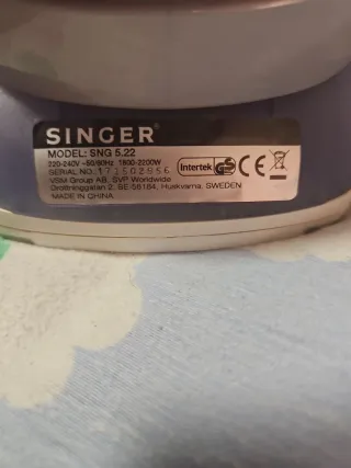 Plancha Singer SNG 5.22 2200W