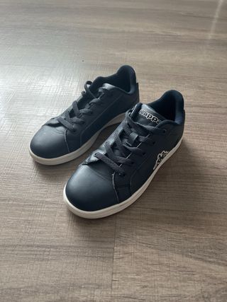 Zapatillas Kappa niño azul marino
