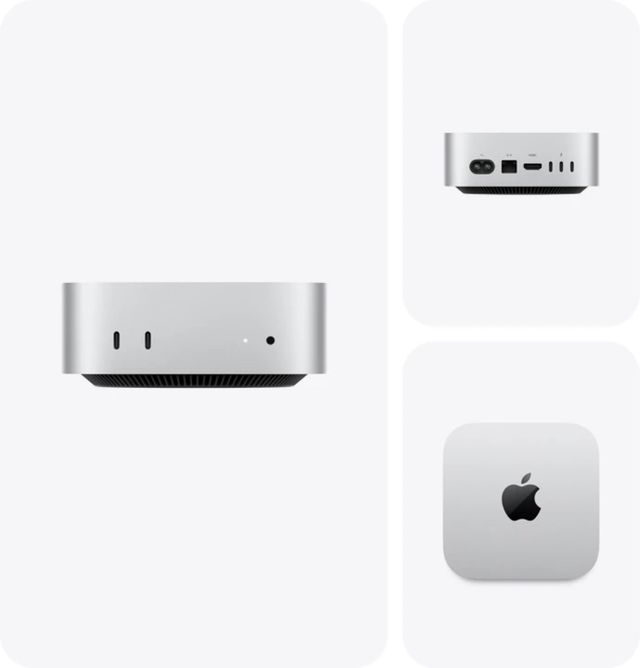 SIN ABRIR/NUEVO!! Mac Mini M4 16GB 256GB Plata