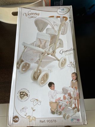 Carrito Gemelos Verona Plegable