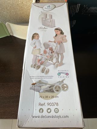 Carrito Gemelos Verona Plegable