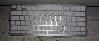 Teclado Bluetooth 3 Sistemas Plata