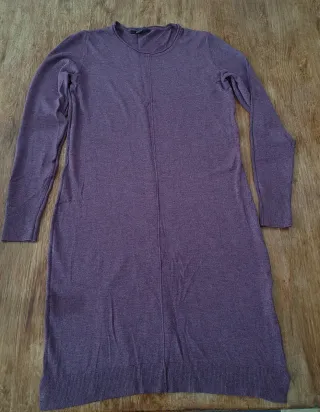 Vestido punto Esmara berenjena