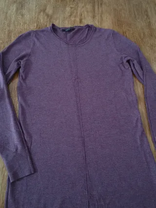 Vestido punto Esmara berenjena