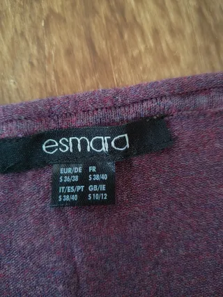 Vestido punto Esmara berenjena