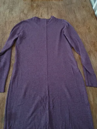 Vestido punto Esmara berenjena