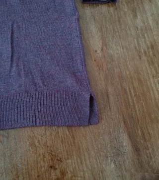 Vestido punto Esmara berenjena