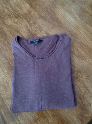 Vestido punto Esmara berenjena