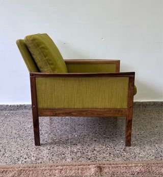 Alquiler de sofa y butaca vintage cine y anuncios