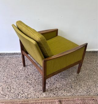 Alquiler de sofa y butaca vintage cine y anuncios