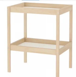 Cambiador Ikea Madera Natural
