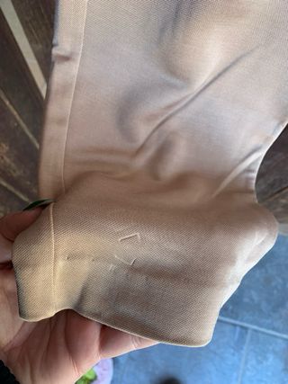 Pantalón beige de vestir