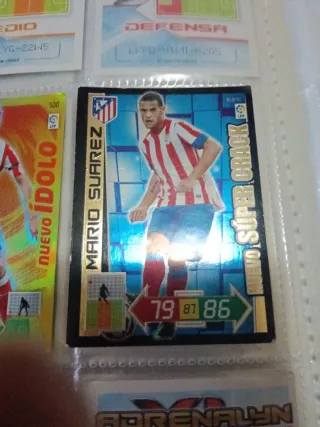 Cromo Iniesta Super Crack FC Barcelona