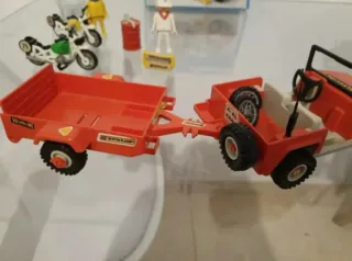 Playmobil Coche Todoterreno y Motos 3478