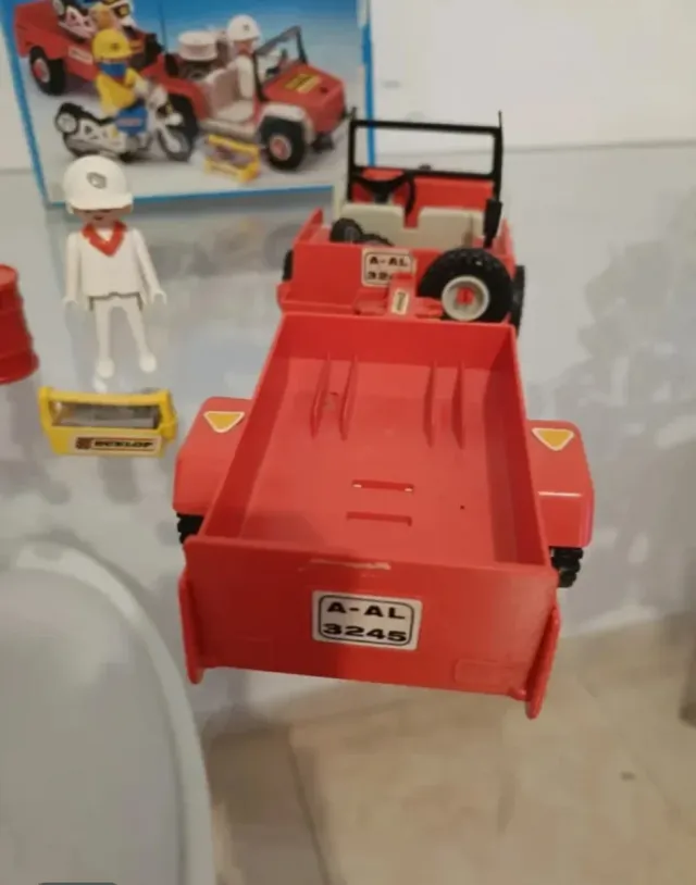 Playmobil Coche Todoterreno y Motos 3478