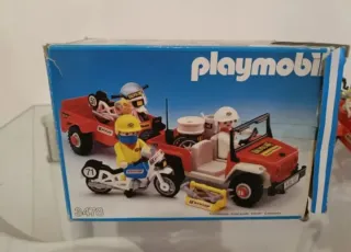Playmobil Coche Todoterreno y Motos 3478